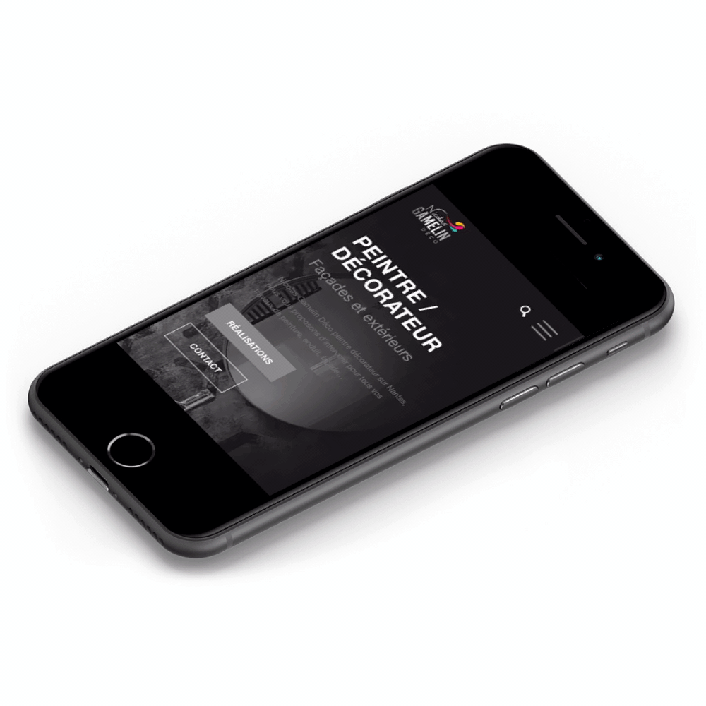 Site vitrine responsive Nicolas Gamelin